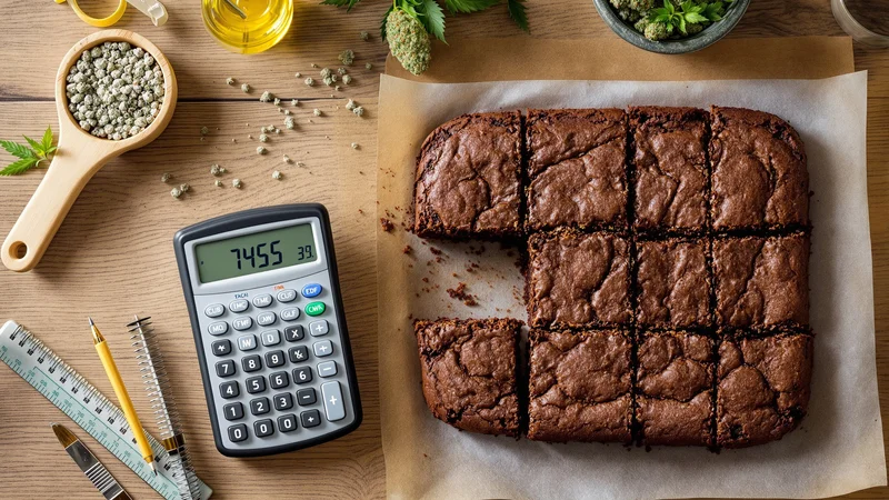 How to Calculate THC Per Brownie