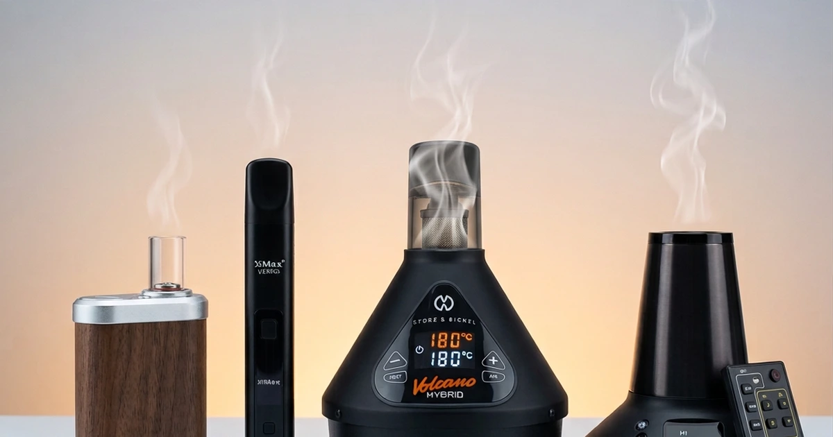 Mejor vaporizador de convección 2026 — dispositivo portátil sobre superficie natural