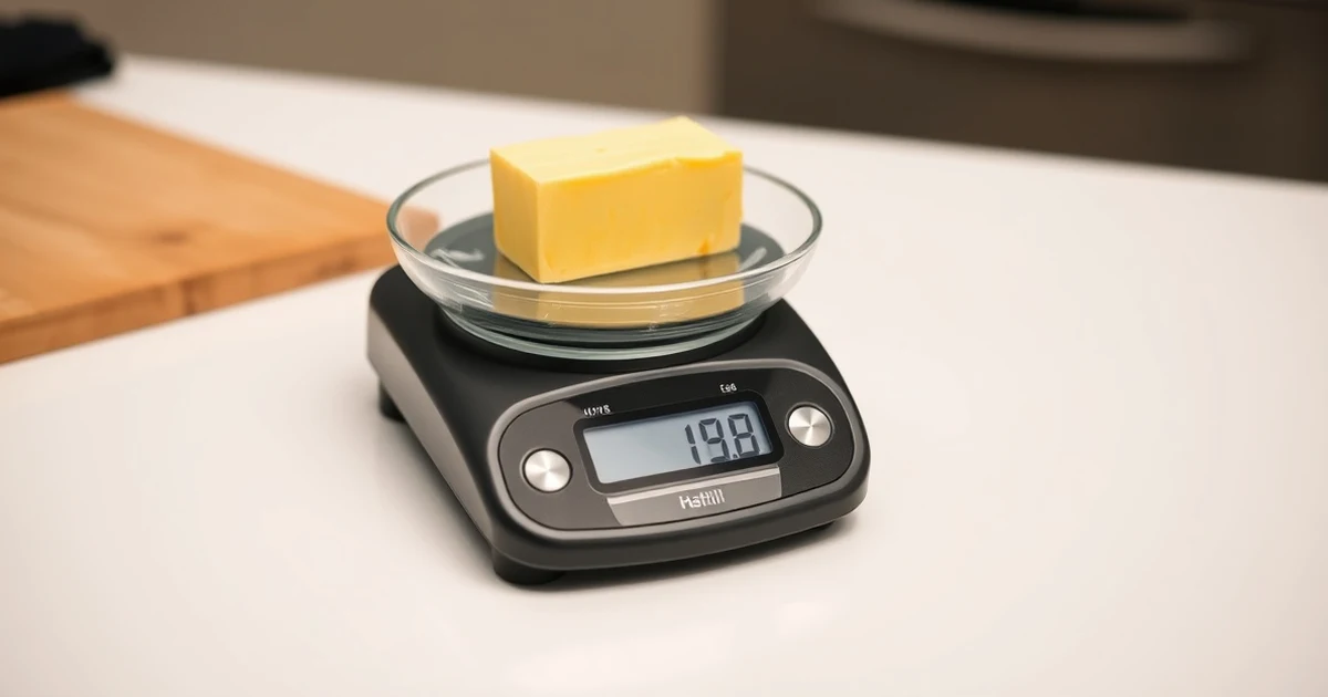 Cannabutter dosage kitchen scale precise measurement butter